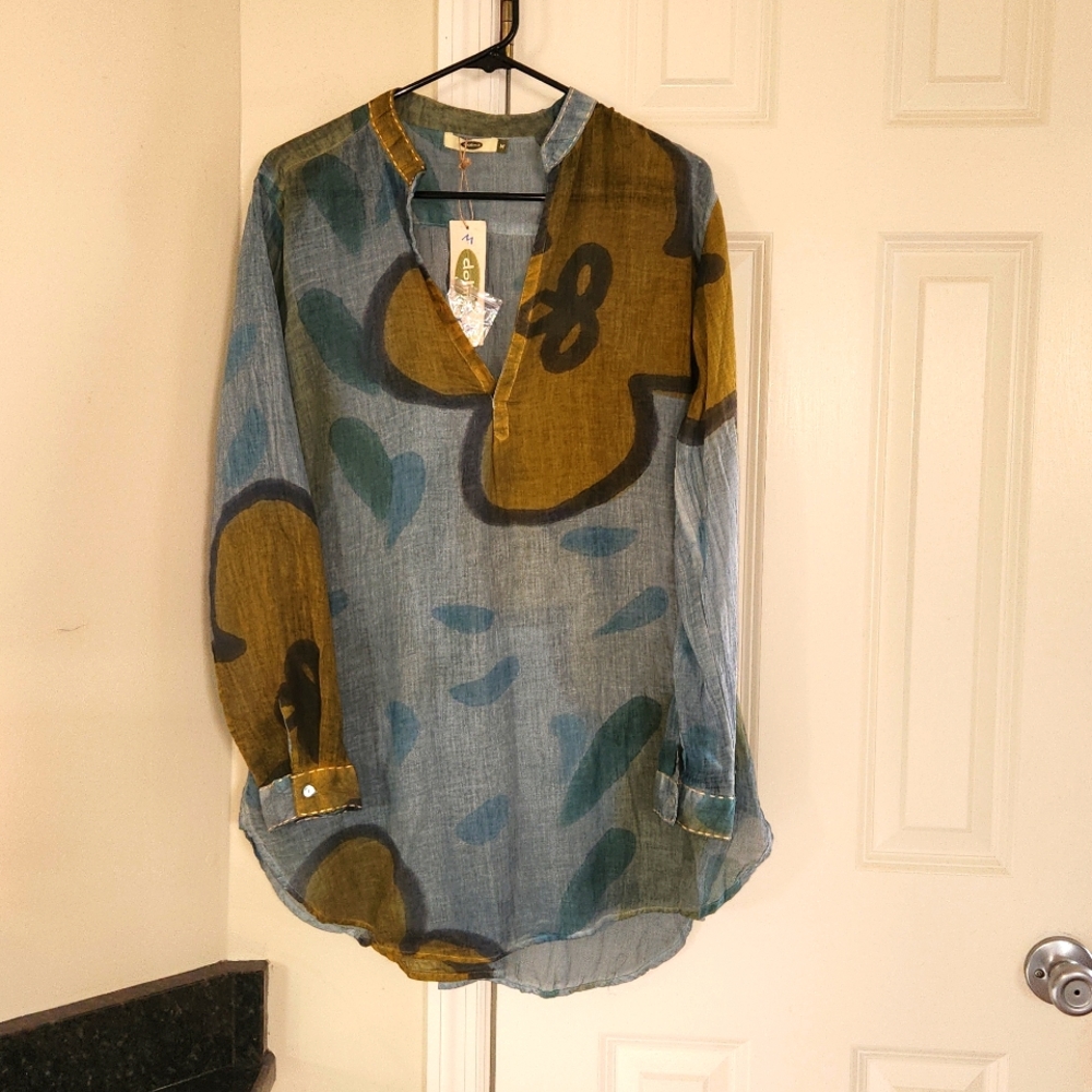 Sheer tunic
